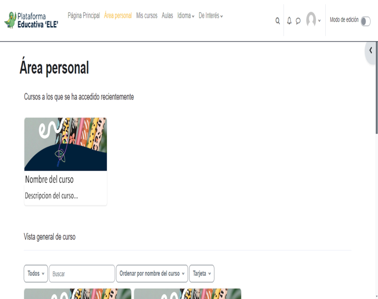 Cómo acceder al aula en ‘ELE’